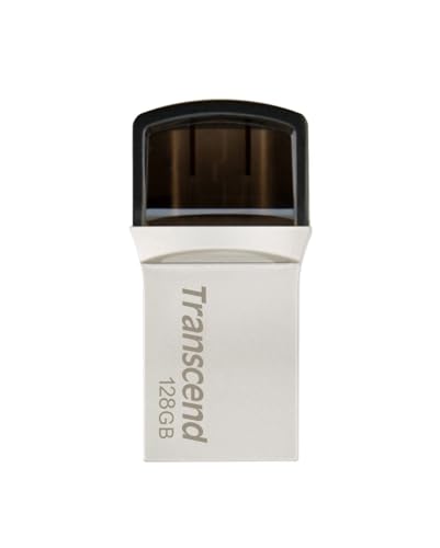 JetFlash 890 128GB USB Type-C / USB 3.1 Gen 1 Pennetta a Doppio Connettore USB OTG per Android TS128GJF890S - Chiavetta USB - Immagine 3