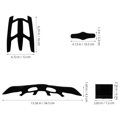 Almohadillas para casco de motocicleta que eliminan holguras e incomodidad 2