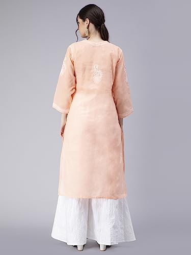 Image of Seva Chikan Women Tunic Shirt