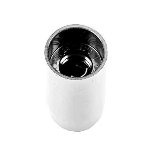 V-TAC Portalámparas para bombillas E14 de baquelita color blanco IP20 - SKU 8753