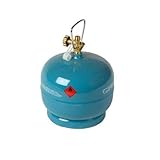 Flasche 2kg: Volumen: 4,8L, Gewicht: 2,80kg, Φ: 21,5cm, Höhe: ca. 24cm