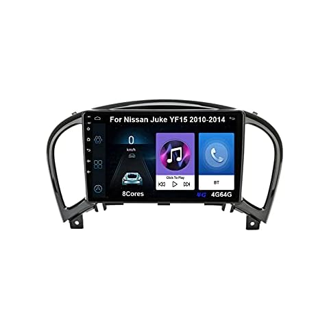 Android Car Stereo 9 Inch Android HD Touchscreen Head Unit For Nissan Juke 2010-2014 Plug And Play Car Accessories Car Radio with Backup Camera Video Multimedia Player (Size : 8Cores 4G 2G32G) Cover