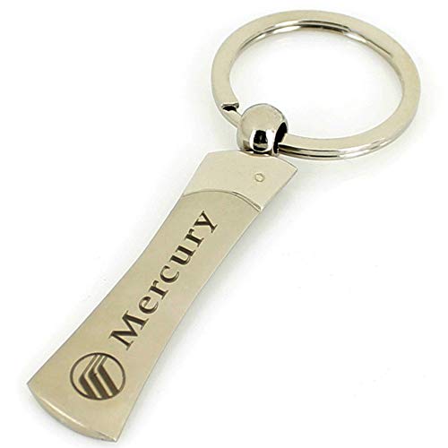 Elite Automotive Products, Inc. Blade Key Chain for Mercury (Chrome)