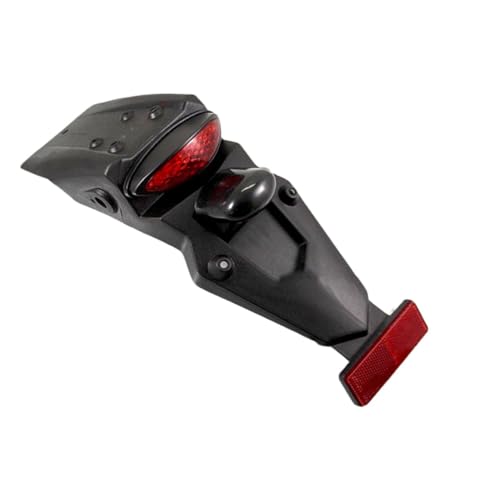 Feu stop arriere pour moto en balade nocturne avec eclairage de freinage LED