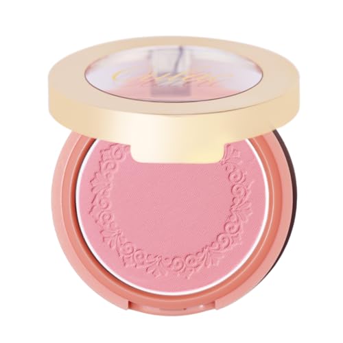 Oulac Baby Pink Blushers for Cheeks Make Up Vegan,Mineral Powder Blush,Rich Colors, Buildable Blusher, Easy to Blend,Vegan,4.8g