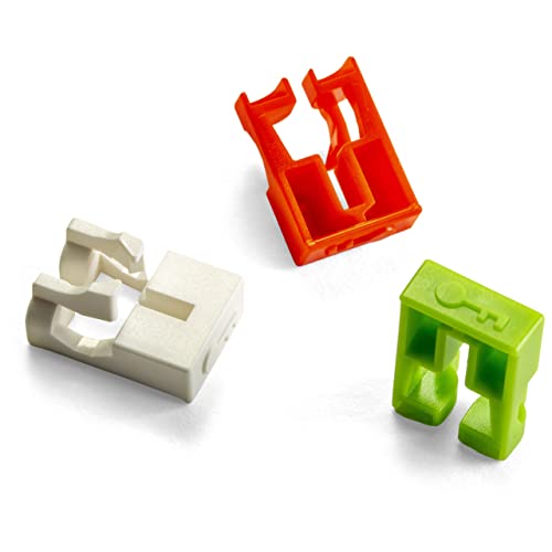 Ntw Nl-Lcpbk100-Gn Net-Lock Locking Lc Port/Dust Blocker With Black Removal Tool, Green, 100 + 5 Key #TOP3