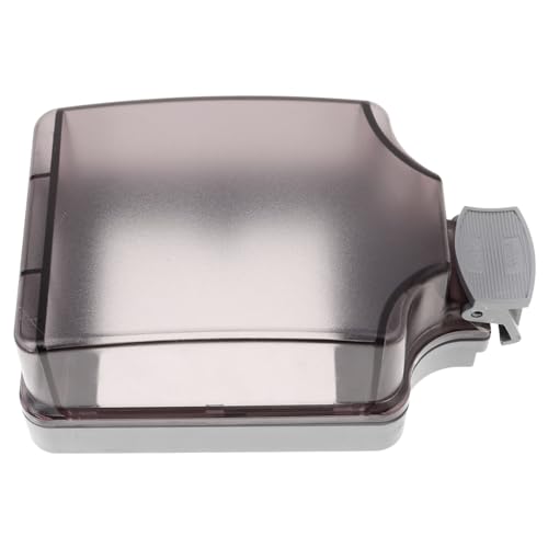 VILLFUL Outdoor Socket Box Socket Covers Plug Covers Weatherproof Enclosure Child Proof Outlet Cover Outlet Covers Proofing Outdoor Receptacle Cover Outdoors Outlet Covers Pp Black