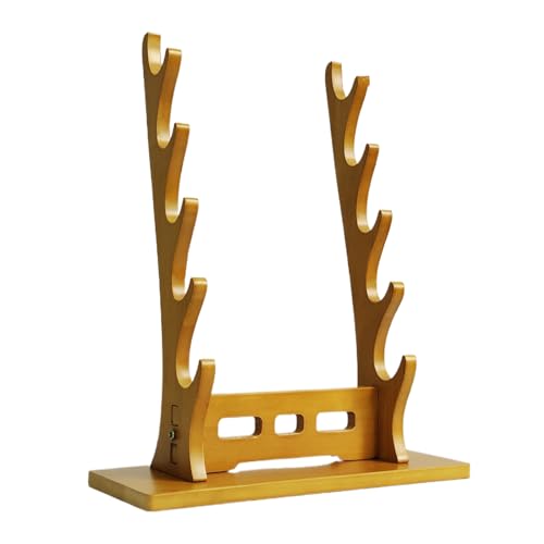 Soporte De Flauta De Madera, Ahorro De Espacio, 31x11,5x37 Cm, Soporte De Exhibición De Vaina De 5 Niveles, Elegante Soport De Mesa, Exhibición De Flautas Y Vainas, Para El Hogar, Estudio, Aula, Cole
