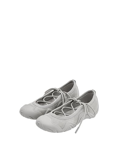 Image of JW PEI Women's Caitlin Lace-up Ballerina Sneakers