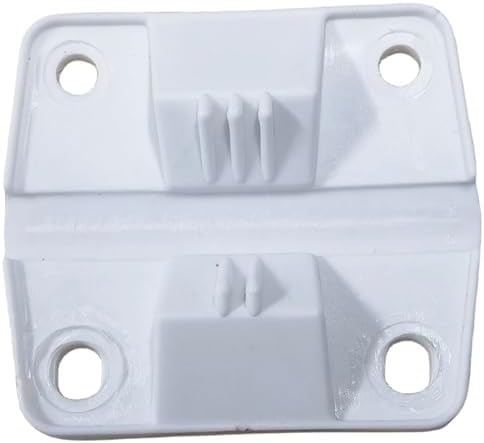 Replacement Cooler Hinges (2-Pack), Replacement Hinges, 2 Plastic Hinges & 8 Mounting Screws （White）