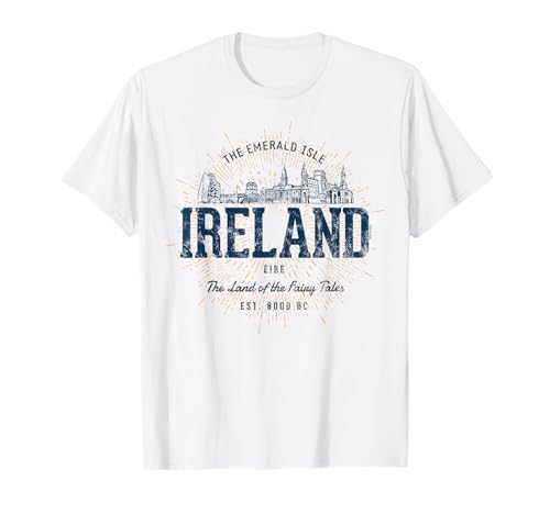 Retro Style Vintage Ireland T-Shirt