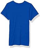 AquaGuard Boys' Big Fine Jersey Short Sleeve Crewneck T-Shirt, Royal, XL