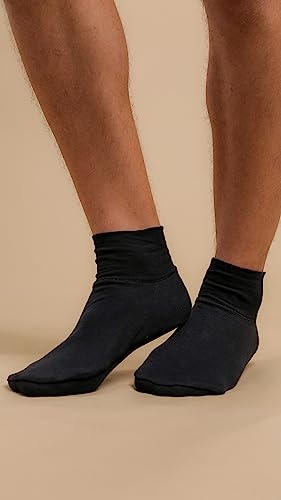 Image of Cottonique Latex-Free Adult Booties made from 100% Organic Cotton (2 pairs /pack)
