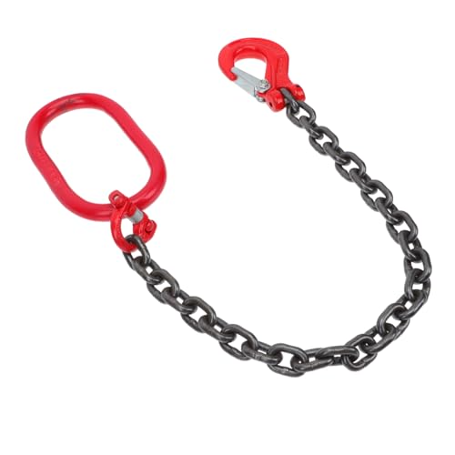 ERINGOGO Élingue à Chaîne Levage Acier Manganèse Épais Crochet Solide Pour Manutention Chantier Et Industrie