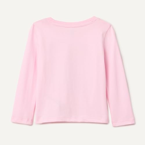 Image of Amazon Essentials Girls and Toddlers' Long-Sleeve Crewneck T-Shirts