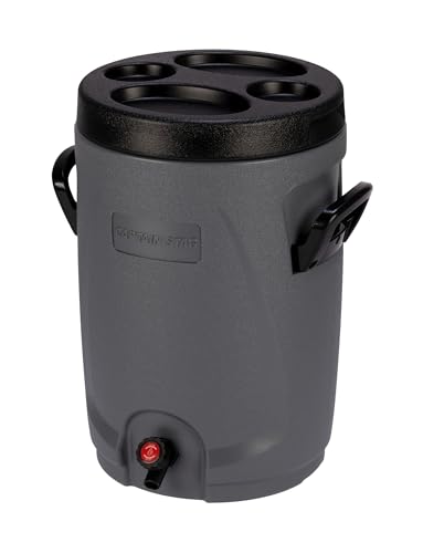 【Amazon.co.jp 限定】 キャプテンスタッグ(CAPTAIN STAG) ウォータージャグ クーラーボックス タンク ジャグ&クーラー 18L 保冷専用 スポーツドリンク対応 ダークグレー リガード UY-7127