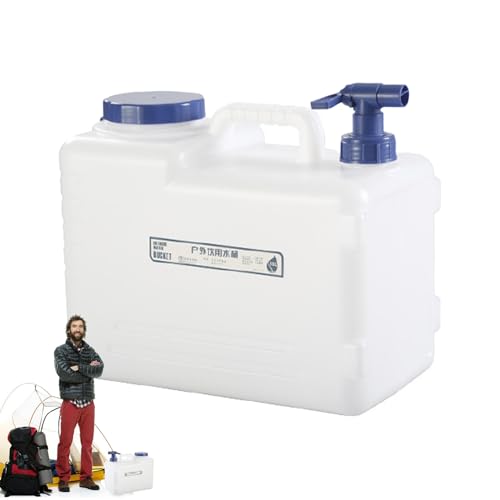 Réservoirs d'eau portables récipient de camping et transporteur 15L