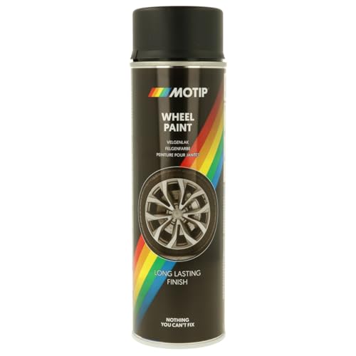 Motip Peinture pour Jantes - Noir mat - 500ml