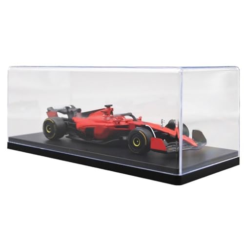 Image of Acrylic Display Case Model Car Showcase for 1 /43 Vehicle Souvenirs Cosmetics - Acrylic Display Case for 1:43 Scale Diecast Cars - Dustproof Stackable Showcase Box - Tool-Free Assembly