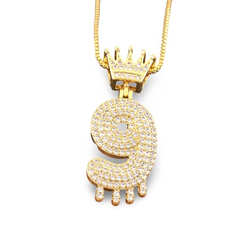 Collier couronne strass brillant doré pour sublimer votre cou