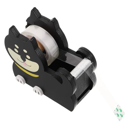 HOMSFOU クラフト テープ ディスペンサー オフィス 装飾 紙 テープ カッター ホルダー 加重 オフィス テー