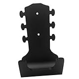 Sosoport Metal Guitar Hanger Wall Mount for Ukulele and Electric Guitar with Protective Cover Easy Installation Sturdy and for All Musical Instruments