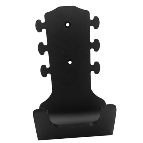 Sosoport Metal Guitar Hanger Wall Mount for Ukulele and Electric Guitar with Protective Cover Easy Installation Sturdy and for All Musical Instruments