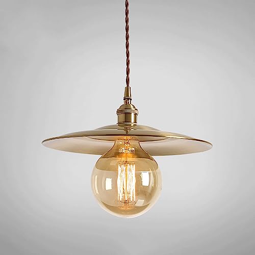 Luminaire suspendu verre transparent lustre milieu du siècle îlot de cuisine