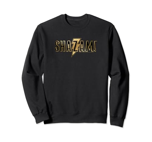 Shazam Movie Shazam! Gold Logo Sweatshirt