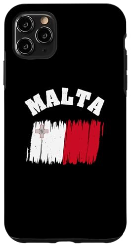 Malta National Flag Country Pride Roots Vintage Gift �X�}�z�P�[�X iPhone 11 Pro Max �p