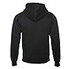 ROCK-IT Apparel man zipped hoodie heavy blend hooded fleece sweater Jacket sweatshirt mens hoody in color black-Large #5