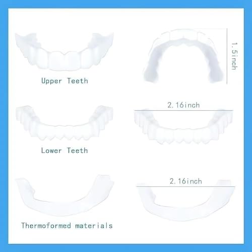 Image of Teeth Whitening and Restoration Kit for Covering Stains and Repairing Damaged Teeth, 2 Pieces