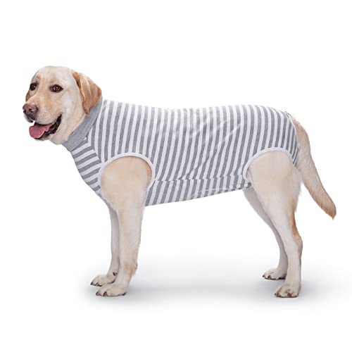 Yeapeeto Dog Surgery Recovery Suit for Large Medium Dogs Vest Dogs Shirt for Female Male Dog Prevent Licking Surgery Suit