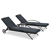 Experiencia de relajación total Sillón reclinable con 7 posiciones regulables (incluida posición zero-gravity). Ergonómico para alineación óptima de la espalda. Disfruta de la paz bajo el sol sin tens