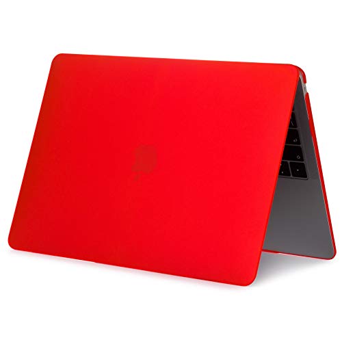 Image of Case Compatible with MacBook Air 13 inch A1466 & A1369 Older Version 2010-2017 Release Plastic Hard Shell Cover Case, Matte Red