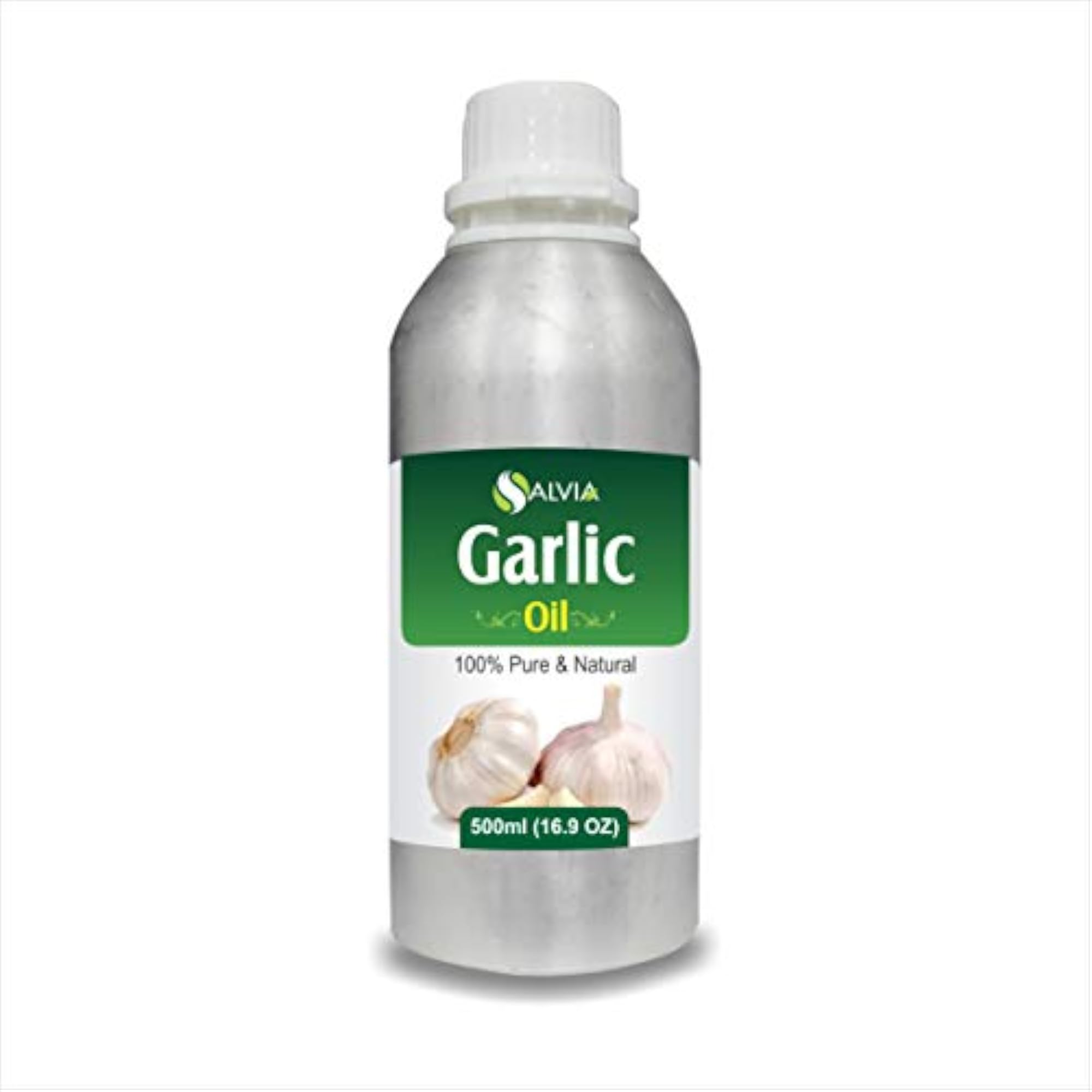 Natural Garlic Oil with Dropper, 500ml
