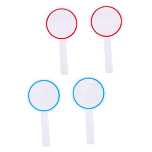 4 Piezas Pizarras de Mano Borrables para Puntaje y Votación miniatura 1