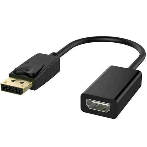 Multibao Displaypost DP to HDMI Display Port Cable Male to Female Converter Adapter Converter Cable