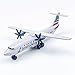 WngAur Die-Cast Propeller American Airplane Model – 6 Inch Alloy Plane with Rolling Wheels – Miniature Aircraft Collectors & Aviation Enthusiasts
