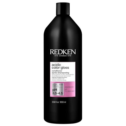 REDKEN Acidic Color Gloss Conditioner for Color-Treated Hair with Color Protection | To Help Prolong Haircolor and Add Shine