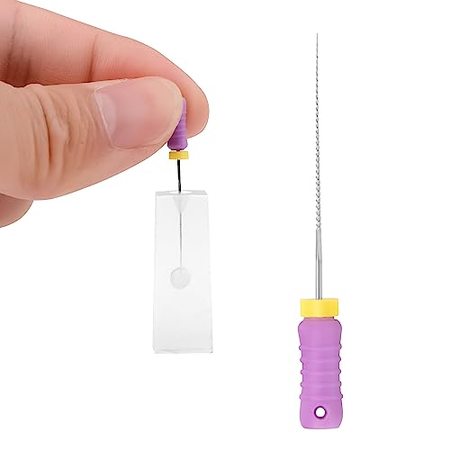 Xux 6Pcs/Pack Endo Hand Use K-File Stainless Steel Endodontic Files #10 Endo Rotary Files 21Mm/25Mm thumb #8