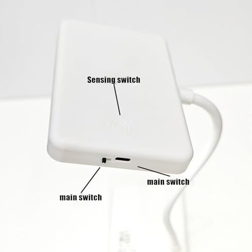 Lampe de bureau design et éclairage décoratif avec cachette discrète pour table de chevet