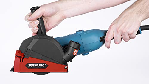 Smerigliatrice angolare con cappuccio di