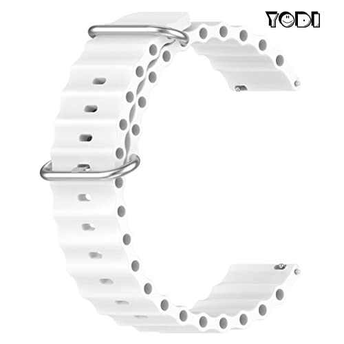 Image of YODI New Edition Magnetic Buckle Soft Silicone Sport Strap Band for Redmi Watch 5 Active Smart Watch For Men Women Compatible with Mi Watch Active 5