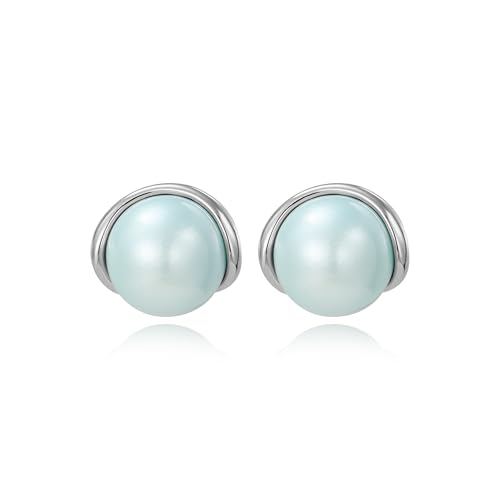 Boucles d'oreilles perles hypoallergéniques pour oreilles sensibles
