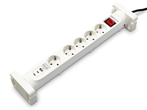 Multiprise Salicru SPS Safe 5 anti surtension et foudre pour eviter les pannes d'appareils