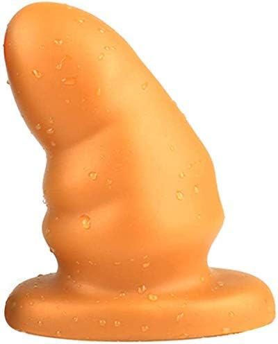 Anal Plug Extremely Large Silicone Anal for Men Suction Cup Soft Beginner Butt Plug Sex Toy for Women Sex Thick Shaft Black