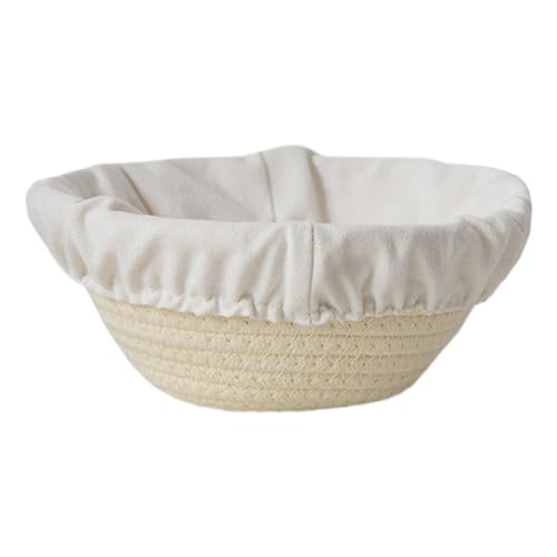 Cesta Para Fermentar Pan: Organización Y Limpieza Sin Esfuerzo, Kit Inicial De Masa Madre | Cojo Para Panes Artesanos Cestas De Prueba De Pan De Masa Madre Cubierta De Forro, Cest