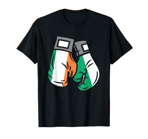 Boxing Glove With The Flag Of Ireland T-Shirt