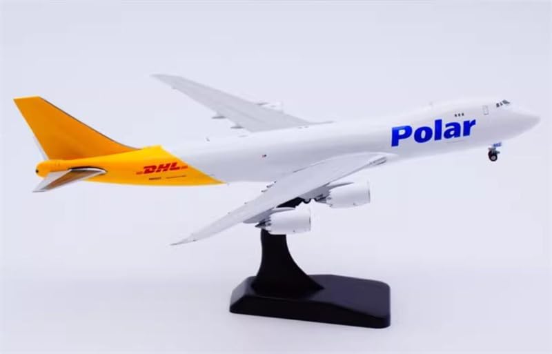 ACE HOBBY for JC Wings for Polar Cargo Airlines for DHL for Boeing B747-8F N852GT 1:400 Aircraft Pre-Built Model